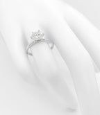 Anello - 18k giallo - 1.34ct. tw. Diamante ( Naturale)- Certificato IGI