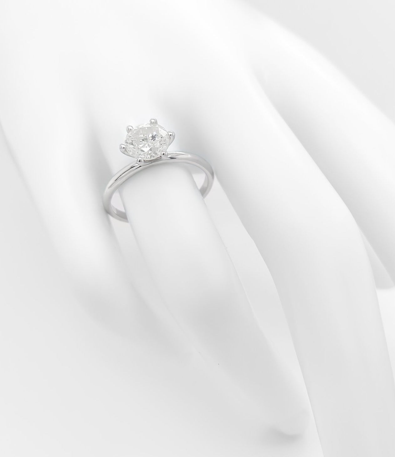 Anello - 18k giallo - 1.34ct. tw. Diamante ( Naturale)- Certificato IGI