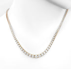 Collana - 18 carati Oro giallo, D-E/VVS - 11.43ct. tw. Diamante (Naturale)