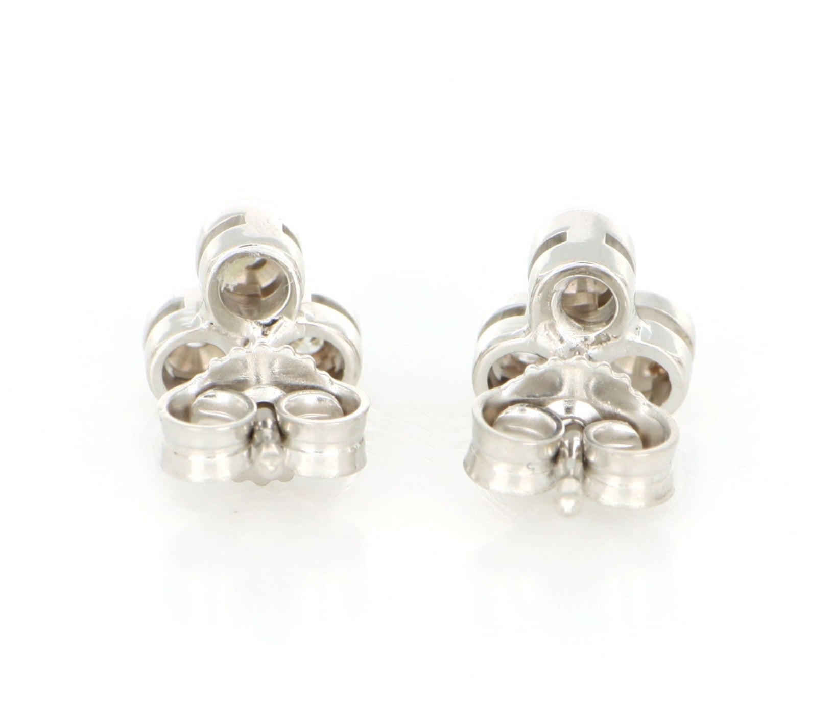 Orecchini Trilogy  - 18 carati Oro bianco 0.60ct Diamante (Naturale) - Diamante