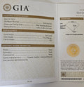 Diamante naturale pera certificato GIA  0.67ct