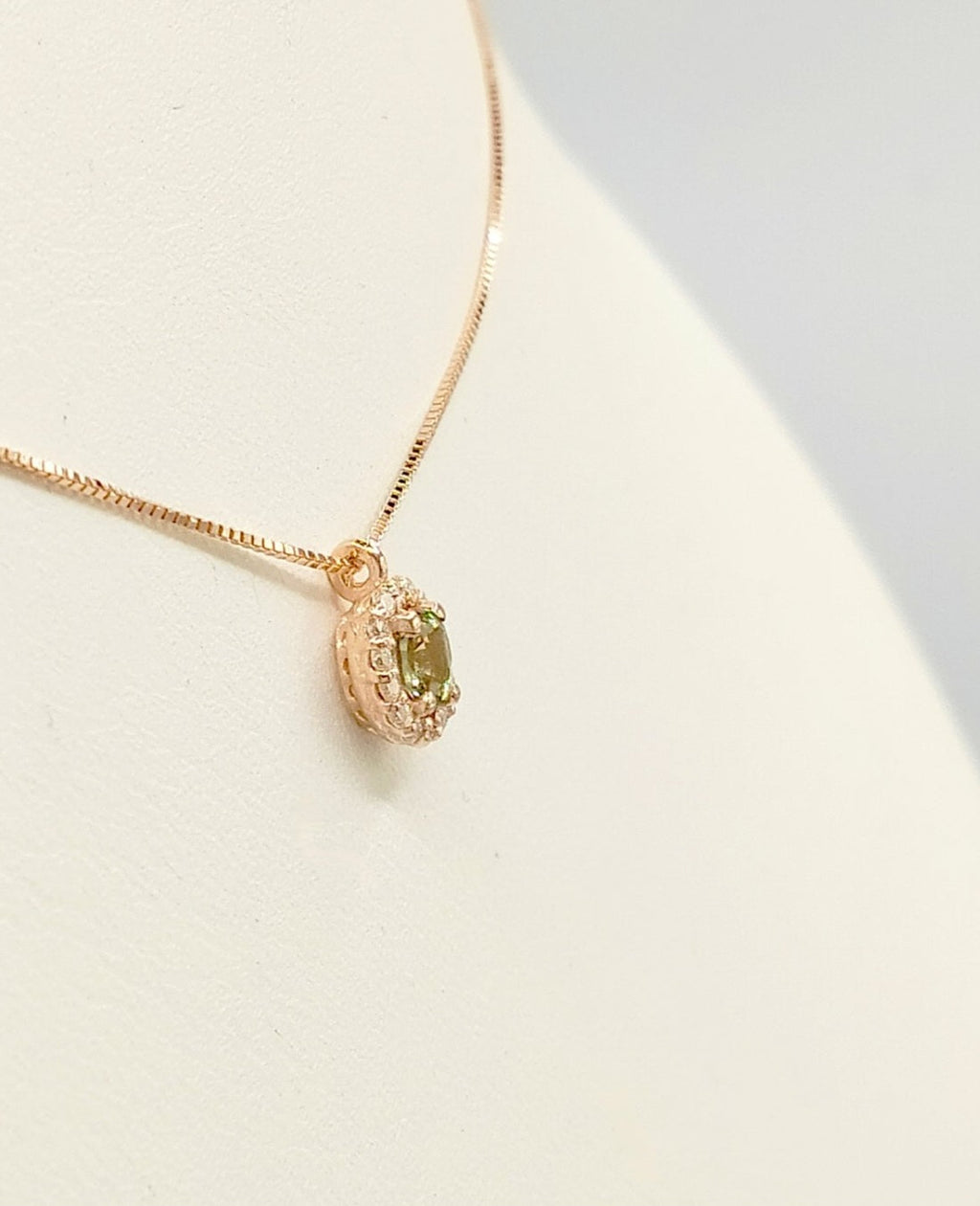 Collana con ciondolo - 18 carati Oro bianco - 1.44ct. tw. Diamante (Naturale)