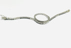 Bracciale tennis in oro bianco e diamanti naturali 5.00ct