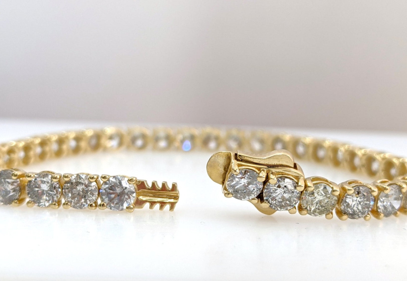 Bracciale - 18k Oro giallo - 13.58ct. tw. Diamante (Naturale)
