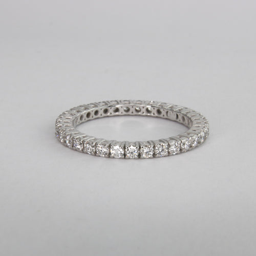 Anello Eternity con 1.20 ct  diamanti Naturali