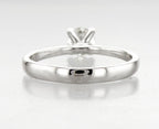 Anello Solitario - 18carati Oro bianco - 0.60ct. tw. Diamante (Naturale)