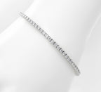 Bracciale - 18 carati Oro bianco - 6.12ct. tw. Diamante (Naturale)
