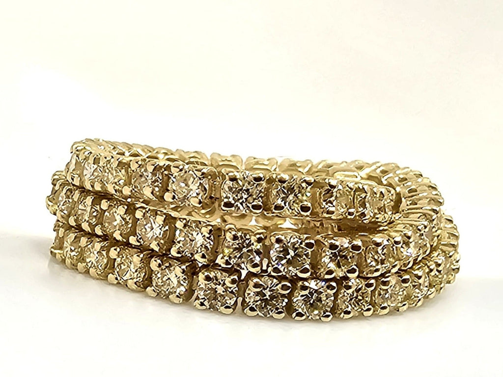 Bracciale - 18 carati Oro giallo - 3.00ct. tw. Diamante (Naturale) - Diamante