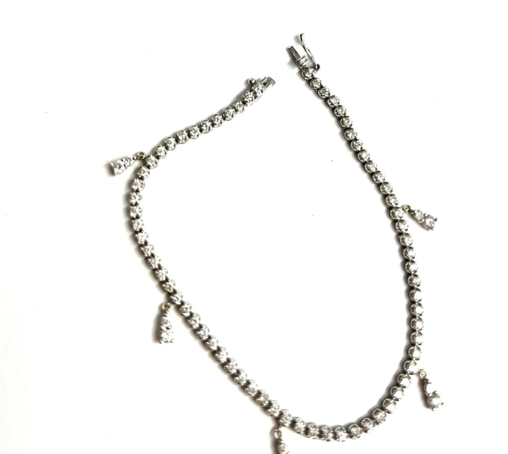 Bracciale tennis - 18 carati Oro bianco - 1.66ct. tw. Diamante (Naturale) - Diamante