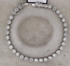 Bracciale - 18 carati Oro bianco - 5.25ct. tw. Diamante (Naturale