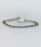 bracciale tennis a cipollina in oro bianco 18k e diamanti naturali 5,00ct