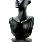 Collana in oro bianco 18k e diamanti naturali marquise 0.80ct