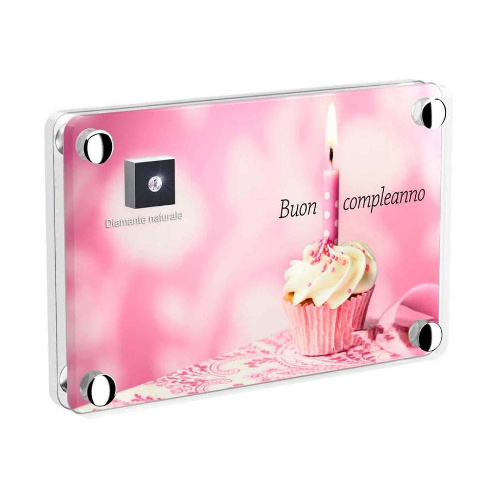 diamante naturale bebé taglio brilliante 0,10ct Colore D VVS1