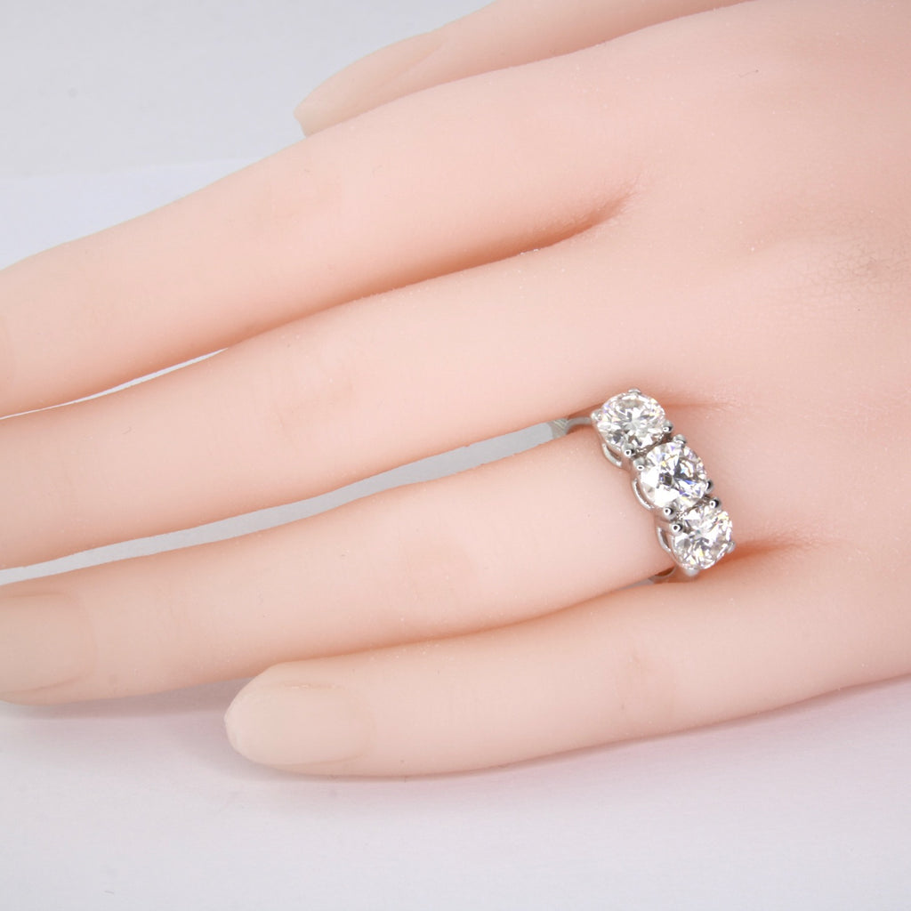 Anello Trilogy -2.40 ct Diamanti Naturali