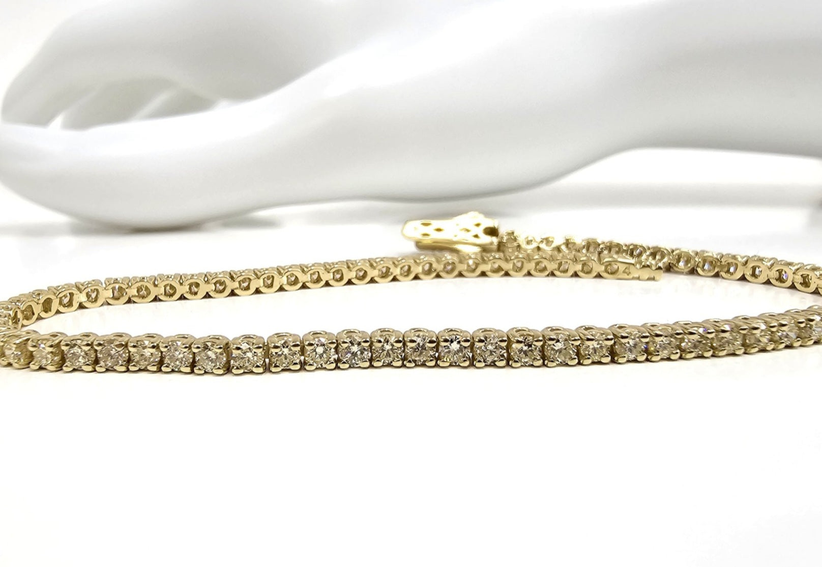 Bracciale - 18 carati Oro giallo - 1.80ct. tw. Diamante (Naturale) - Diamante