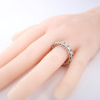 Anello Eternity con 3.50 ct  diamanti Naturali