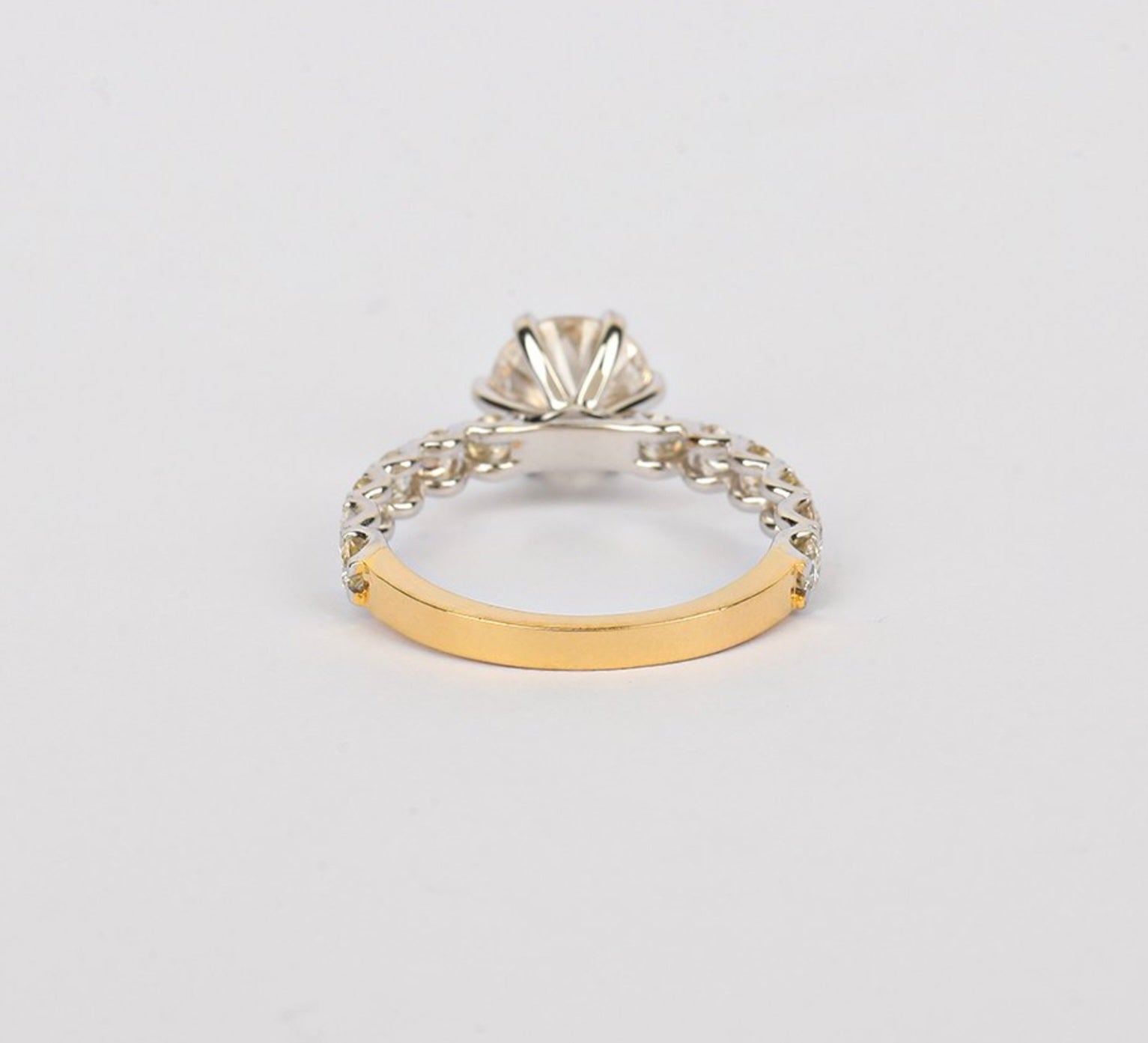 Anello di fidanzamento - 18k Oro giallo - 2.18ct. tw. Diamante (Naturale) - Diam