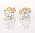 Orecchini - 18 carati Oro giallo - 0.60ct. tw. Diamante (Naturale) -
