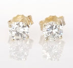 Orecchini - 18 carati Oro giallo - 0.60ct. tw. Diamante (Naturale) -