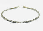 Bracciale tennis in oro bianco e diamanti naturali 5.00ct