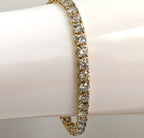 Bracciale - 18k Oro giallo - 13.58ct. tw. Diamante (Naturale)