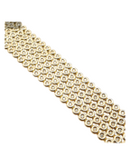 Bracciale tennis in oro giallo e diamanti naturali 25.20 ct