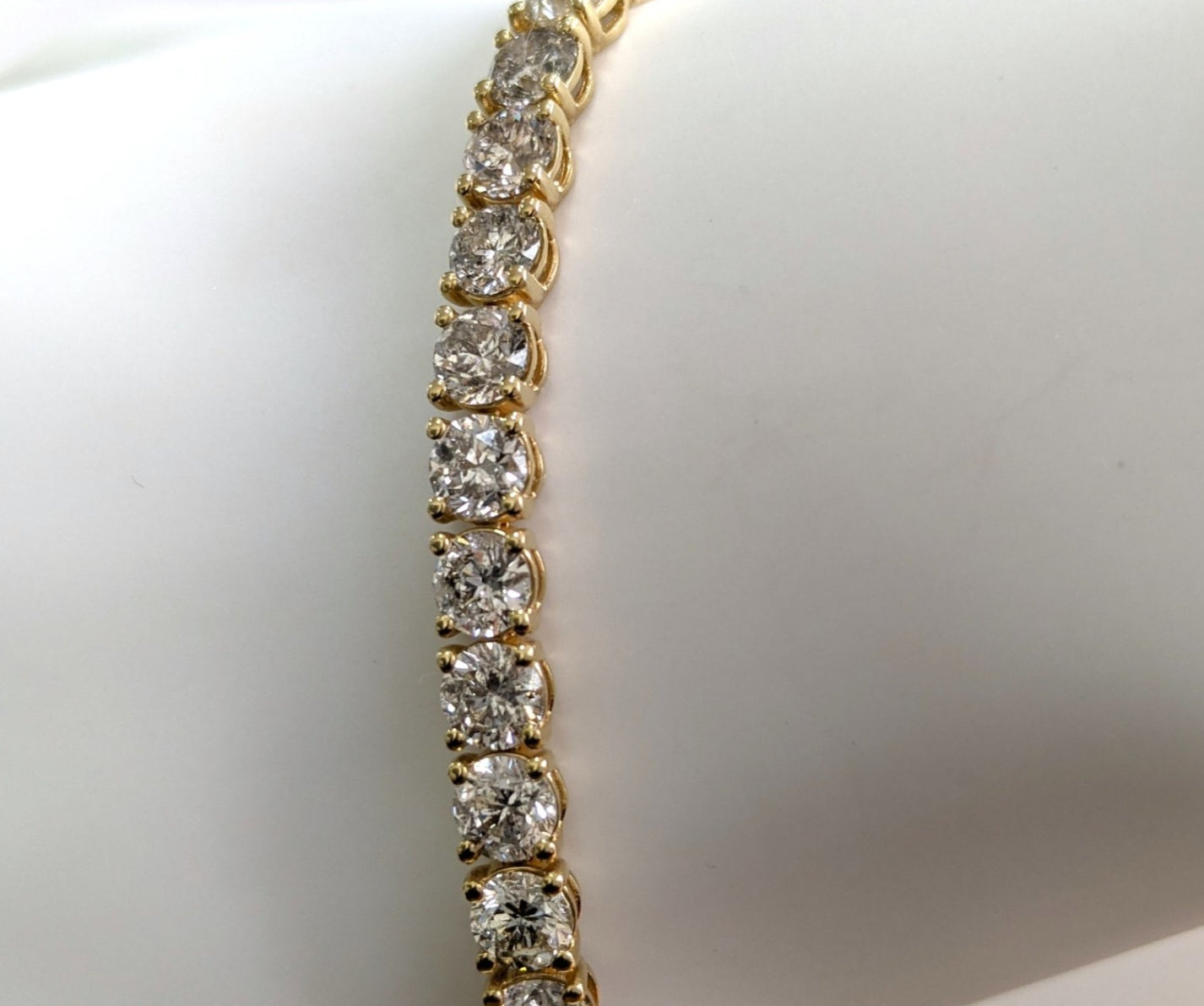 Bracciale - 18k Oro giallo - 13.58ct. tw. Diamante (Naturale)