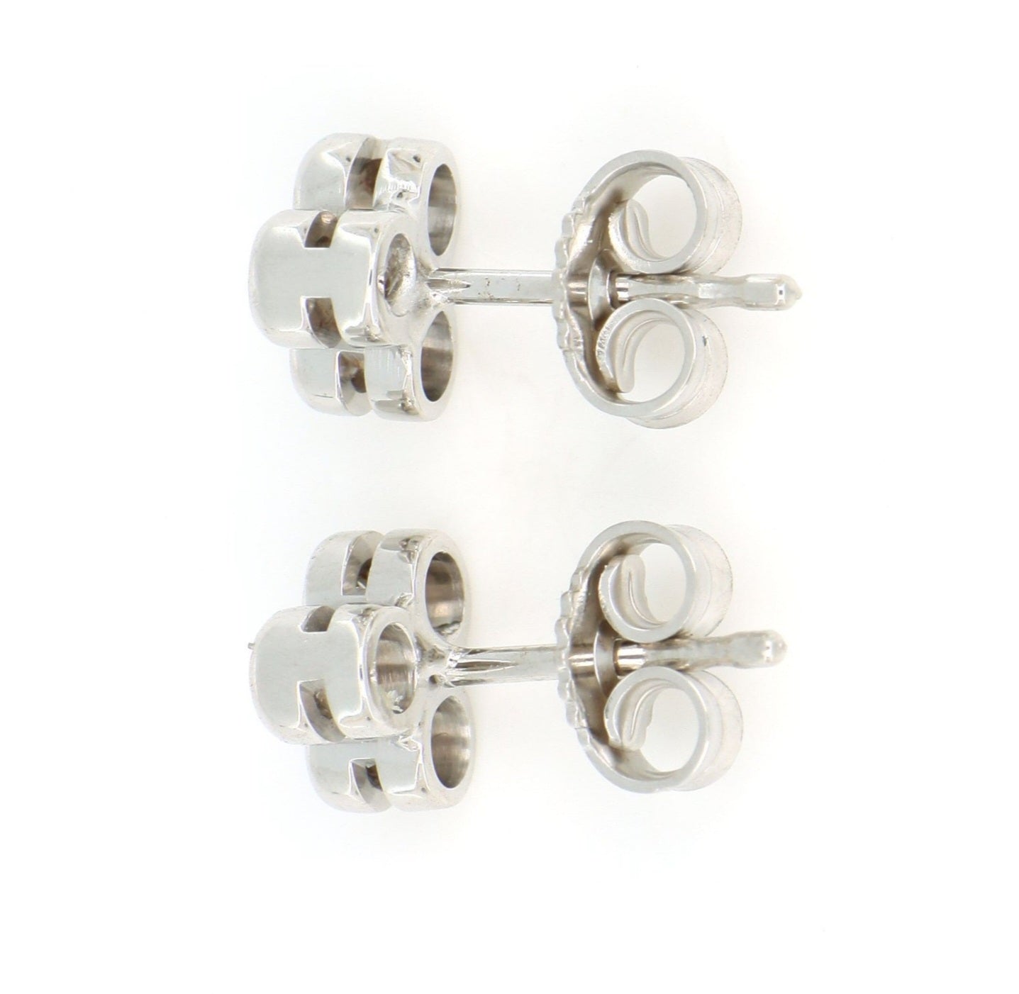 Orecchini Trilogy- 18 carati Oro bianco 0.90ct Diamante (Naturale) - Diamante