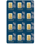 Lingotto d’oro multigrammo 24k 12x1 grammo