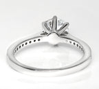 Anello - 18 carati Oro bianco, 1,00 ct E VVS- 1.41ct. tw. Diamante (Naturale)