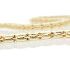 Collana tennis a cipollina in oro e diamanti naturali 6.40ct