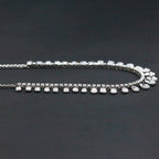 Collana Tennis - 18 carati Oro bianco - 7.47ct. tw. Diamante (Naturale)