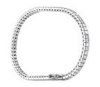 Bracciale tennis - 18 carati Oro bianco - 5.04ct. tw. Diamante (Naturale)
