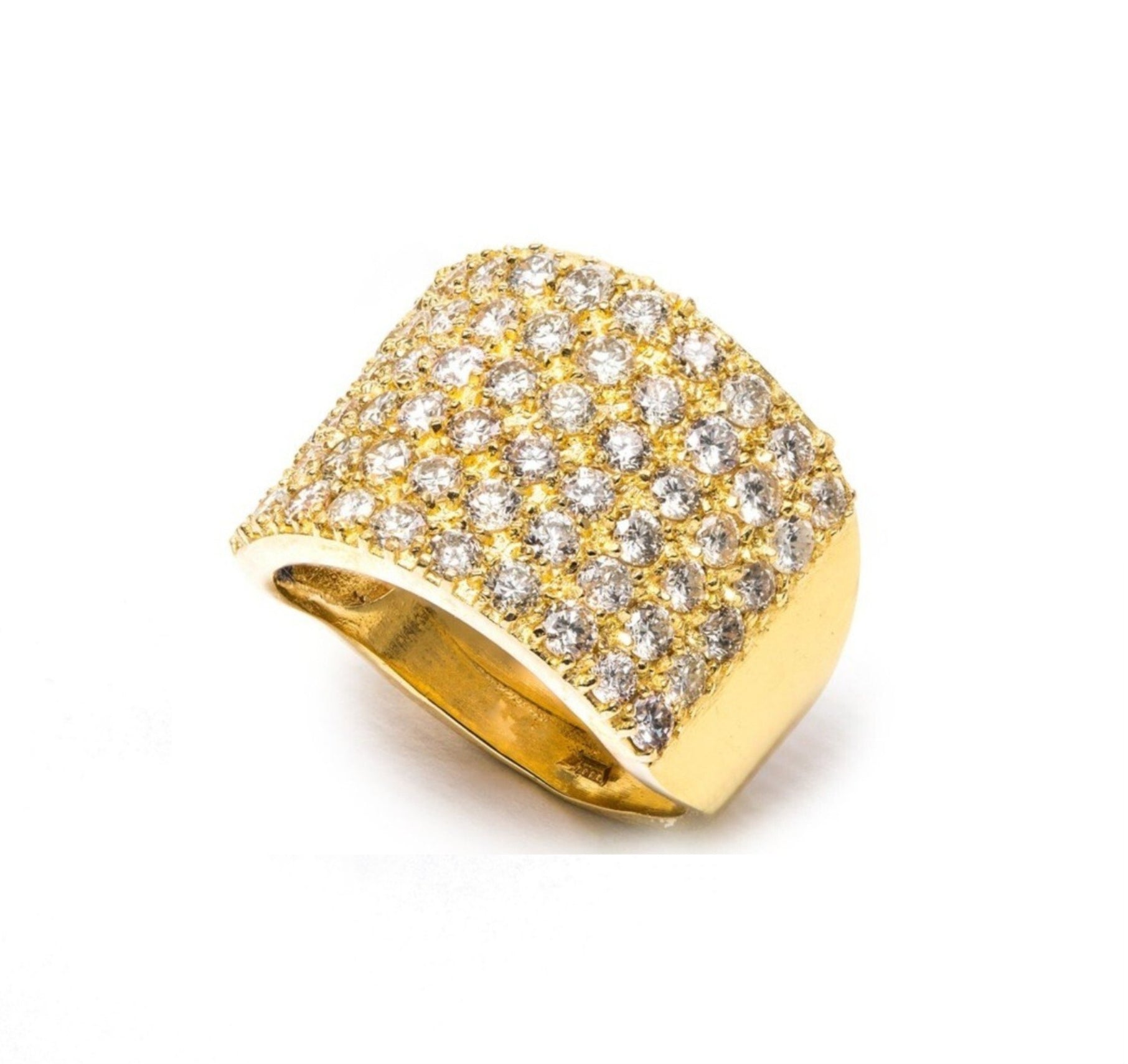 Anello - 18k Oro giallo - 2.05ct. tw. Diamante (Naturale) - Diamante