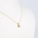 Collana con ciondolo - 18 carati Oro giallo - 0.92ct. tw. Diamante