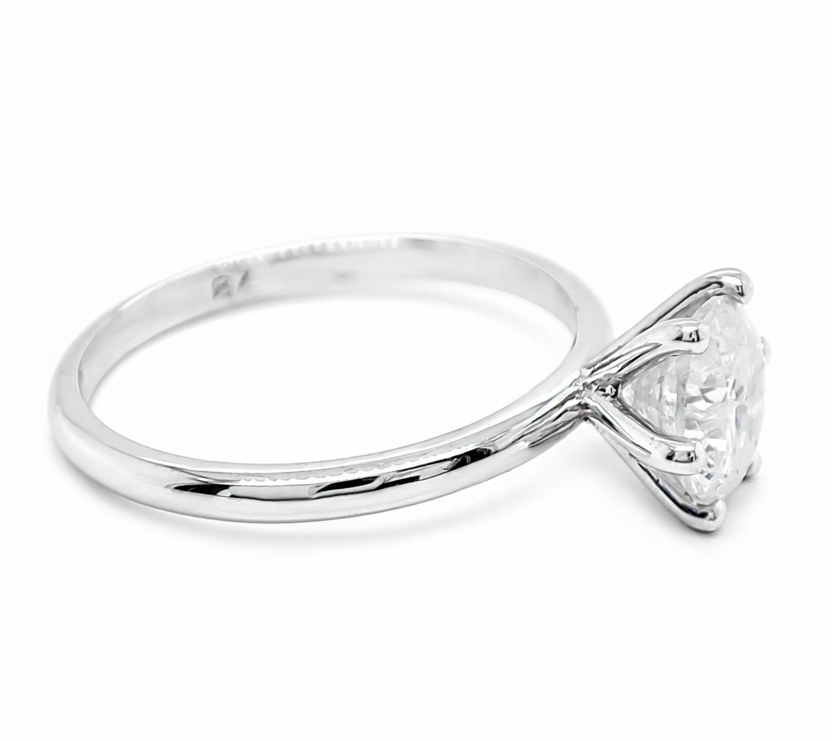 Anello - 18k giallo - 0.48ct. tw. Diamante ( Naturale)- Certificato IGI