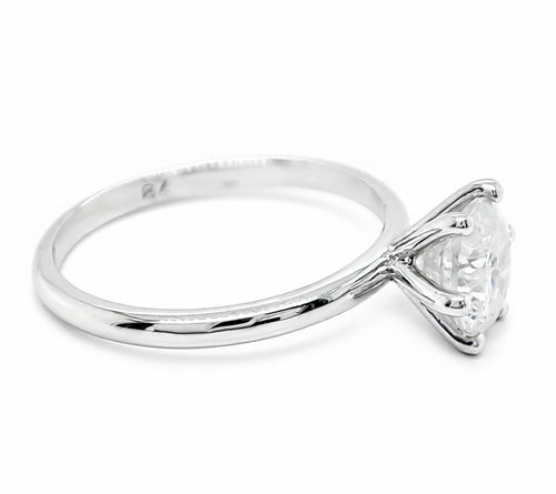 Anello - 18k giallo - 0.48ct. tw. Diamante ( Naturale)- Certificato IGI