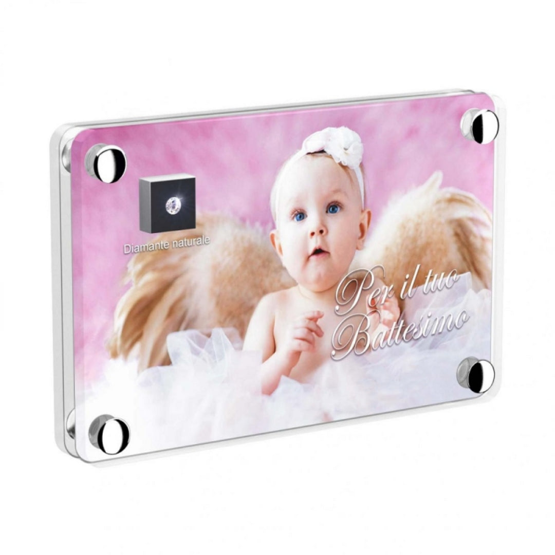 diamante naturale bebé taglio brilliante 0,08 ct Colore D VVS1