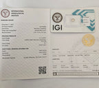 diamanti naturali certificato IGI  0.71ct
