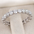 Anello - 18 carati Oro bianco - 2.22ct. tw. Diamante (Naturale) -