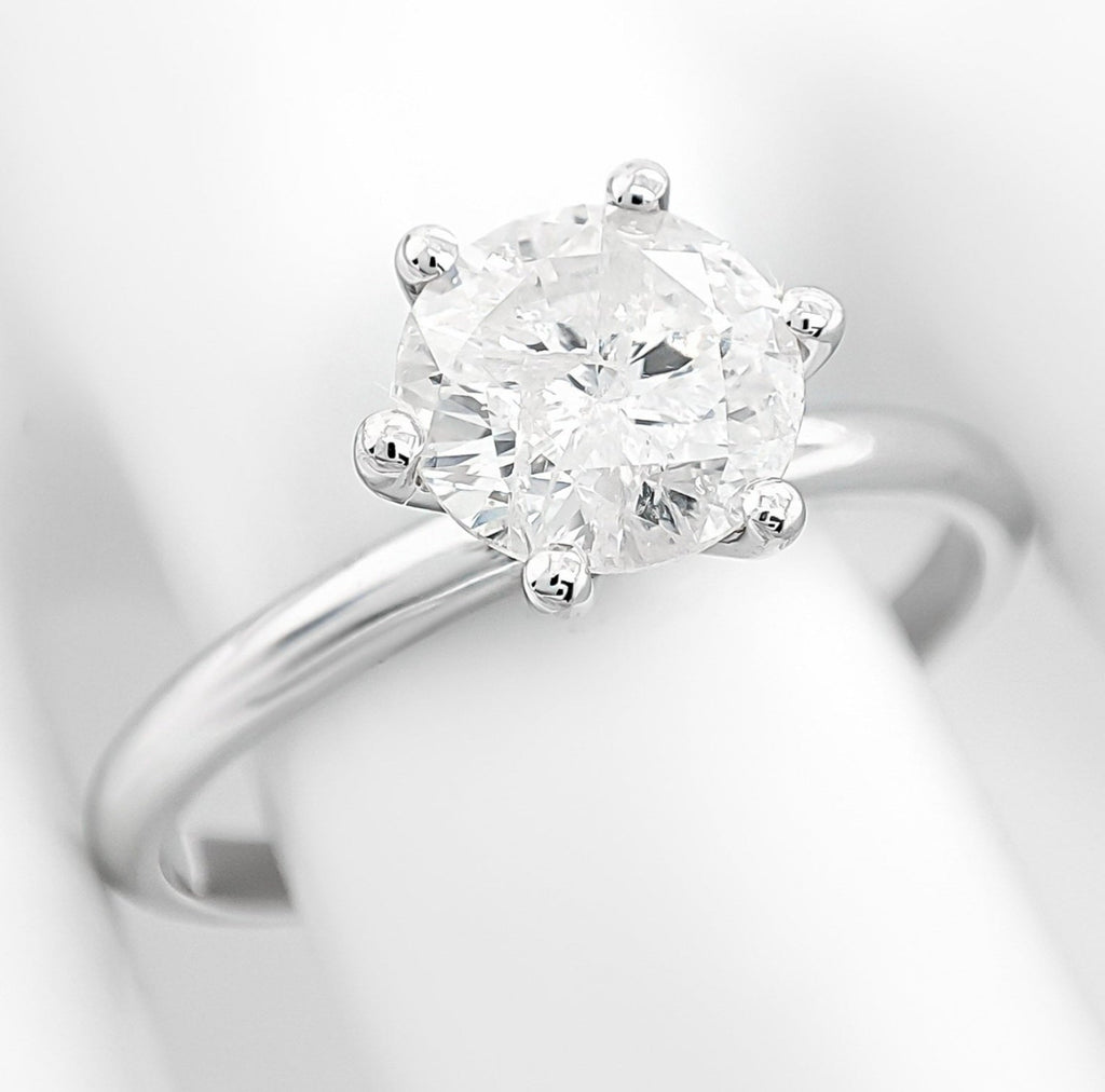 Anello - 18k giallo - 0.48ct. tw. Diamante ( Naturale)- Certificato IGI