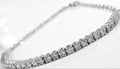 Bracciale tennis - 18 carati Oro bianco - 1.00ct. tw. Diamante (Naturale)