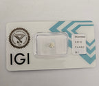 diamanti naturali certificato IGI  0.31ct