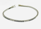Bracciale tennis in oro bianco e diamanti naturali 5.00ct