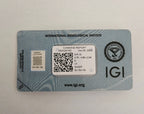 diamanti naturali certificato IGI  0.41ct E IF