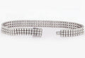 Bracciale tennis oro bianco e diamanti naturali 15ct