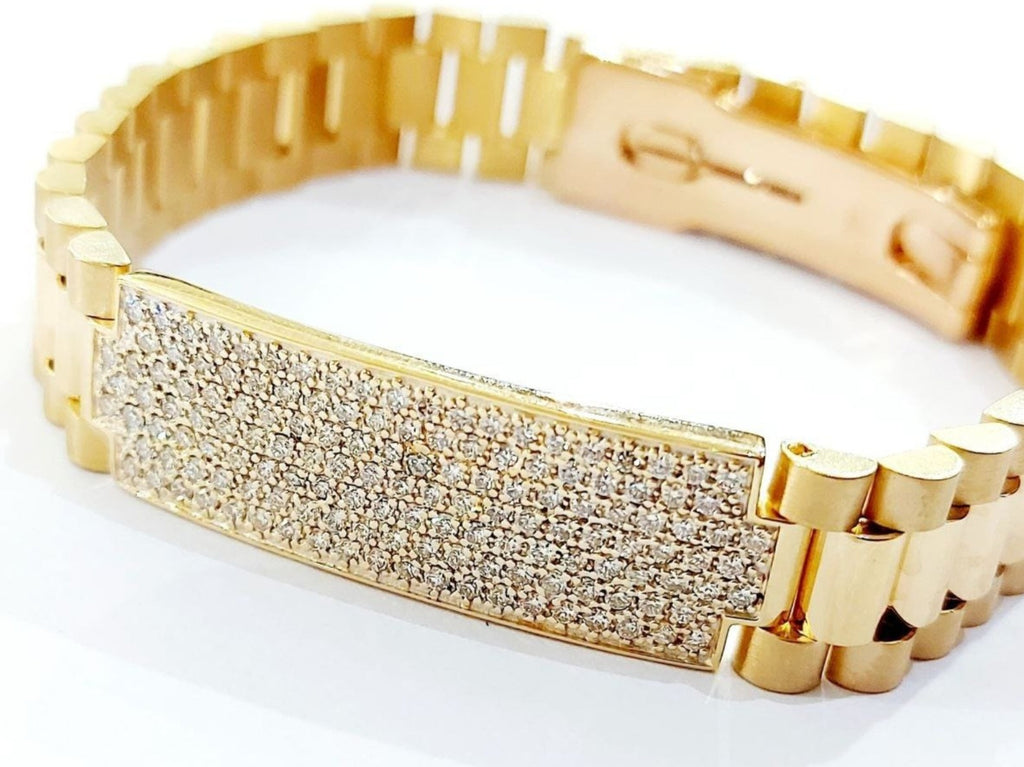 Bracciale - 18 carati Oro giallo - 2.45ct. tw. Diamante (Naturale)