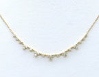 Collana con ciondolo in oro giallo18k e diamanti naturali 2.50ct