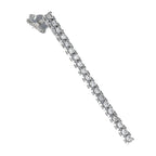 Orecchini Tennis - 18 carati Oro bianco - 0.95ct. tw. Diamante (Naturale)