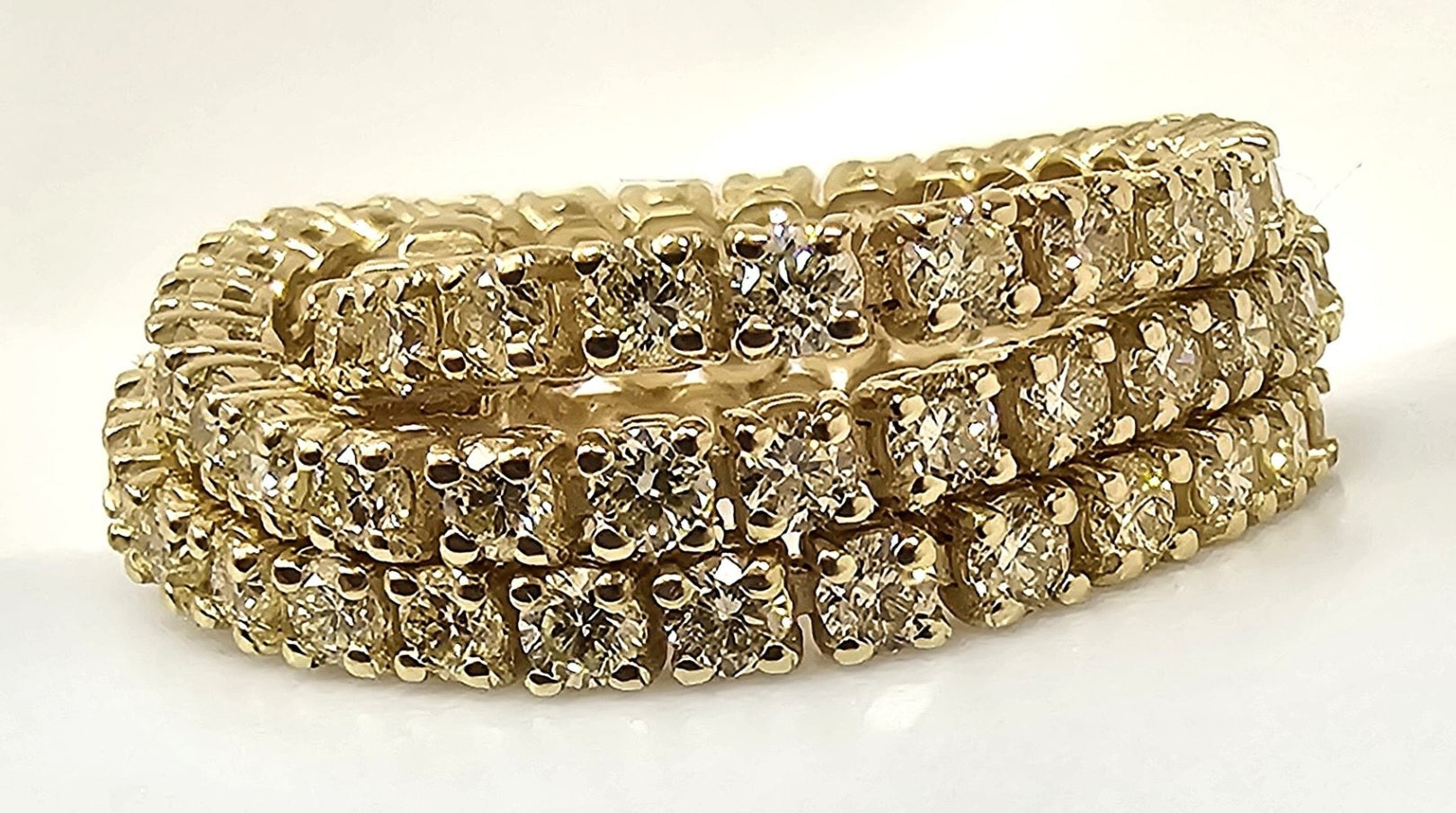 Bracciale - 18 carati Oro giallo - 1.80ct. tw. Diamante (Naturale) - Diamante